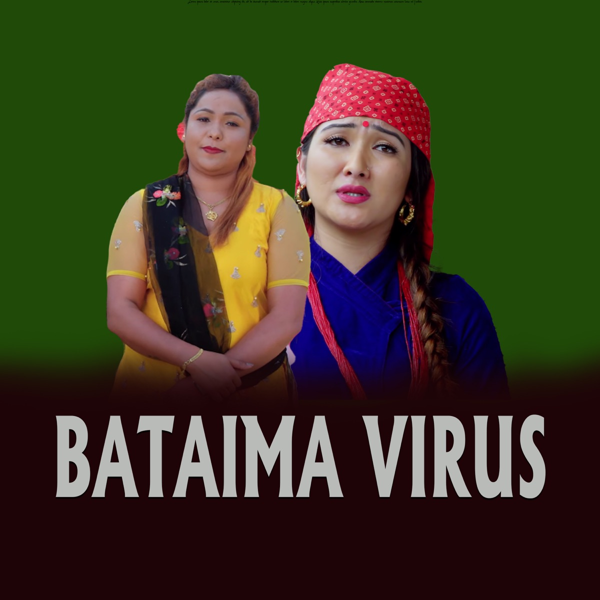 Bataima Virus - Single by Taranath Acharya & Rina KC album cover