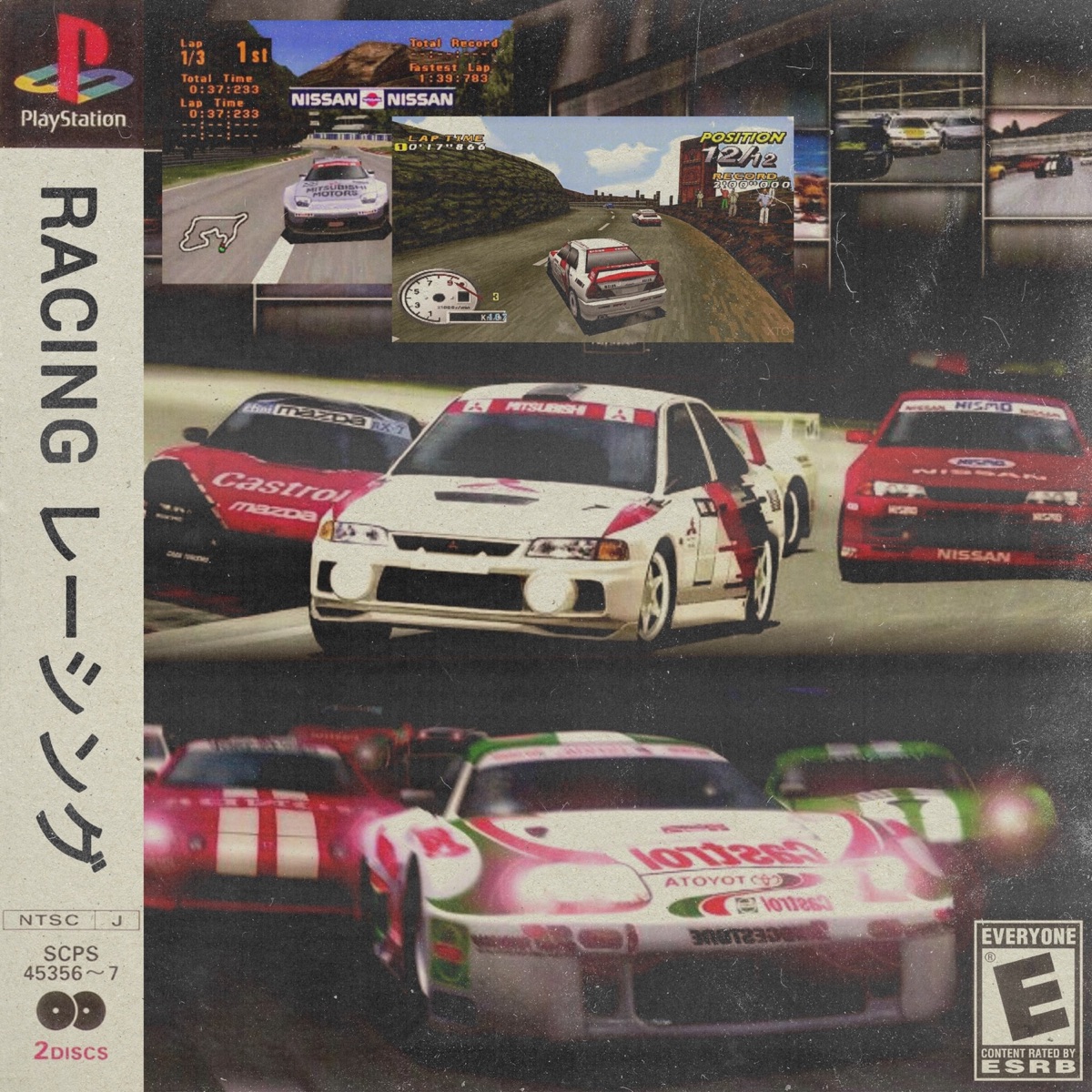 RACING - Single by PXRKX album cover
