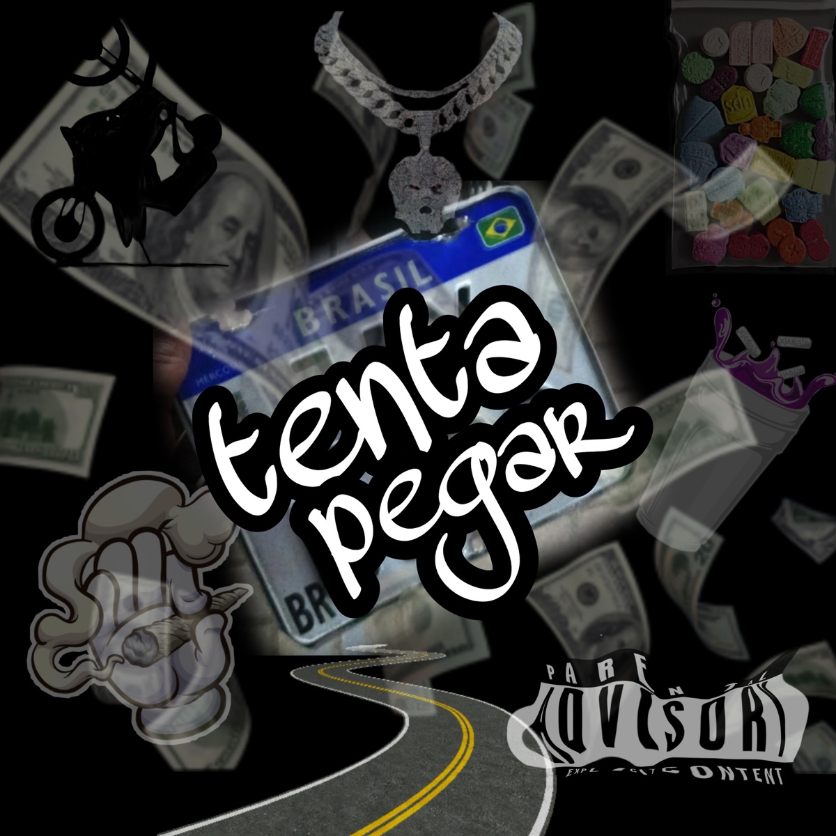 Tenta Pegar (feat. Taura Rt) - Single by 4WILL album cover