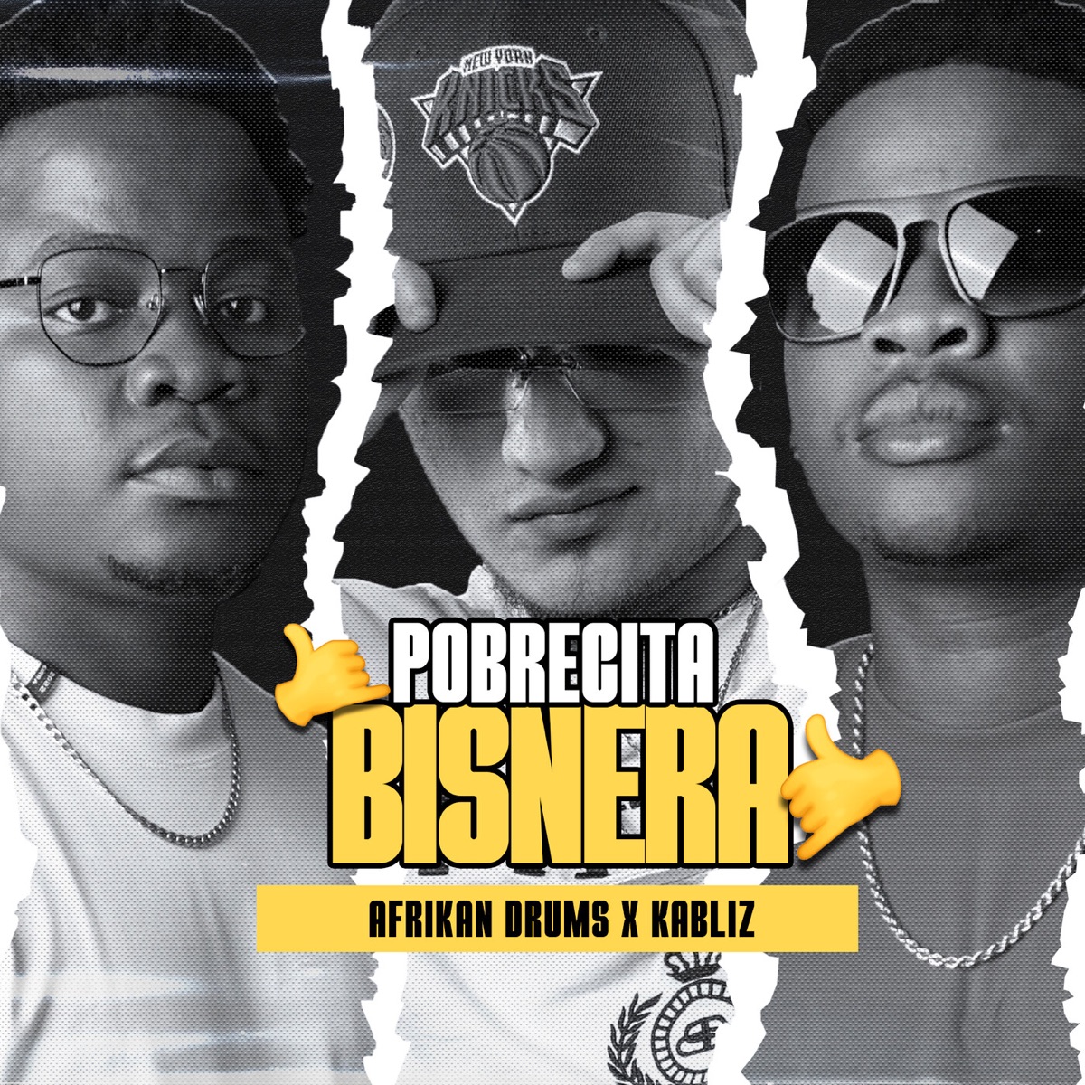 Pobrecita Bisnera - Single by Kabliz & Afrikan Drums album cover