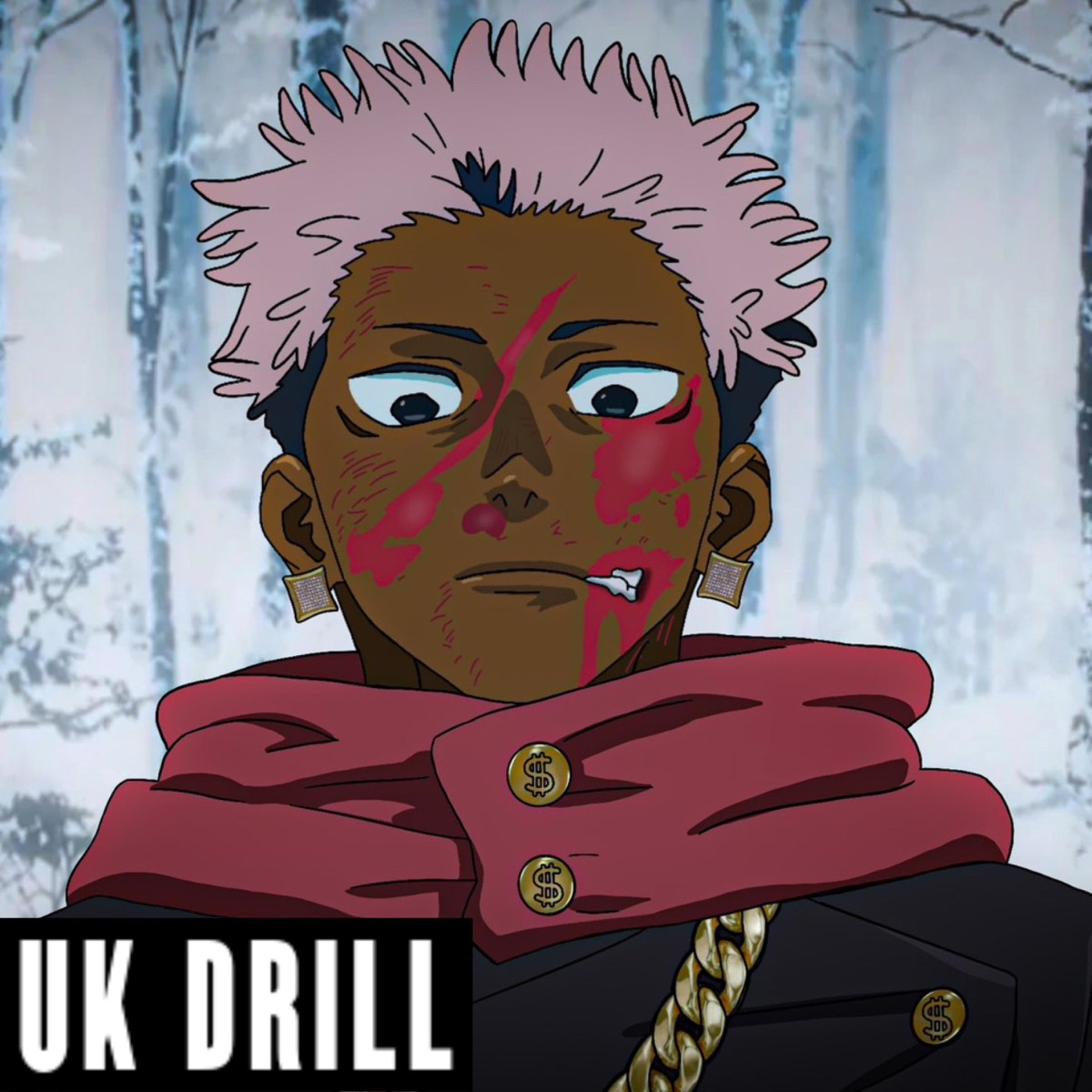 Itadori Yuji (Jujutsu Kaisen Uk Drill) Sukuna and Mahito Diss - Single by A Class & Pureojuice album cover
