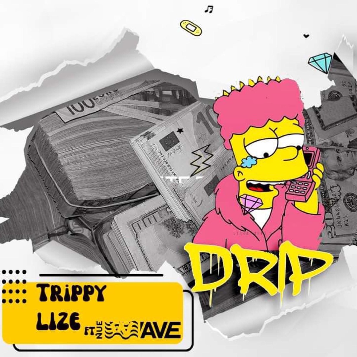 Drip (feat. Nue Wave) - Single by Trippy LIZE album cover