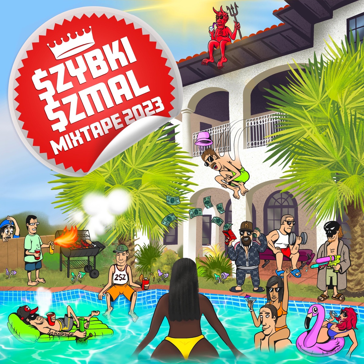 Mixtape 2023 by Szybki Szmal album cover