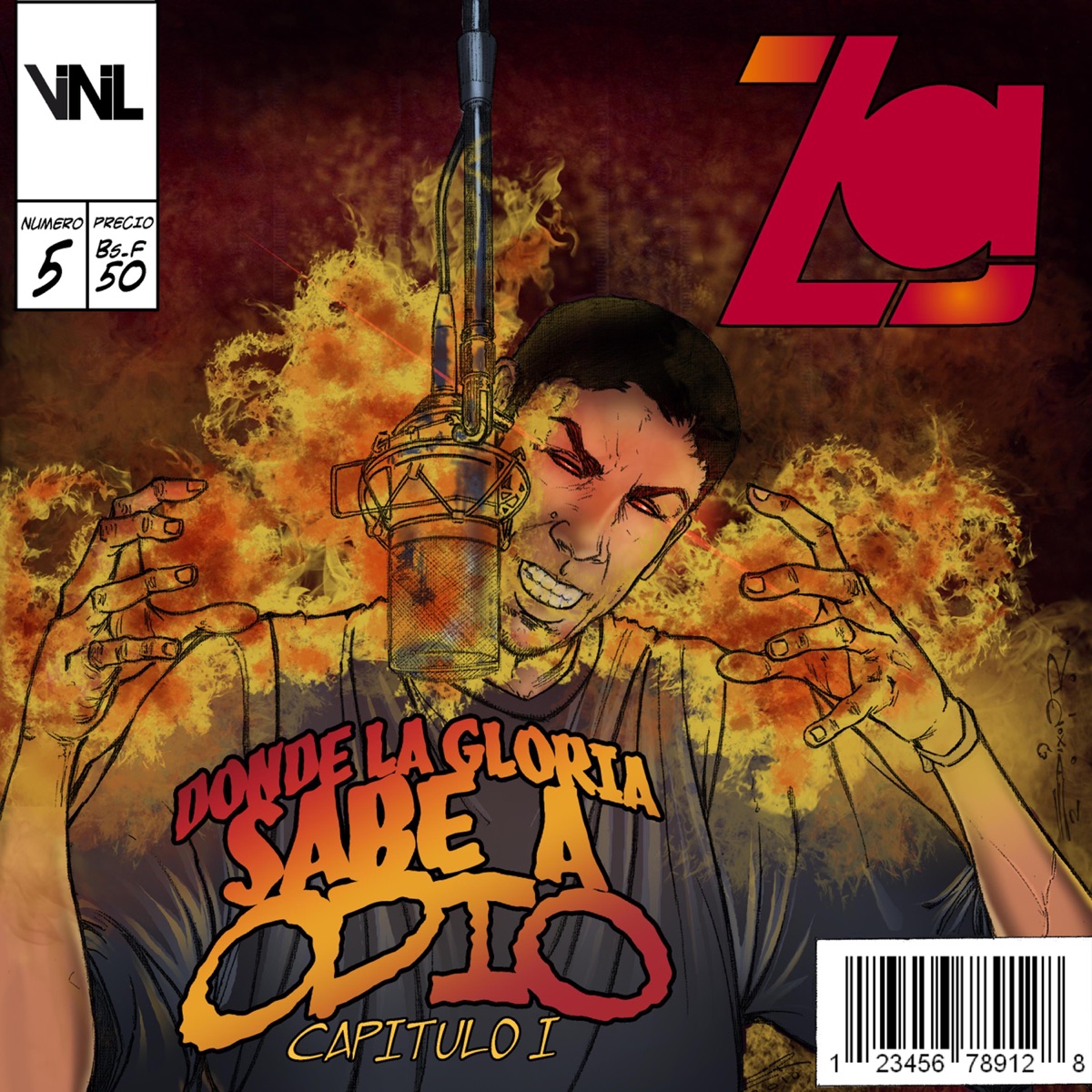 Donde La Gloria Sabe a Odio by La Zaga album cover