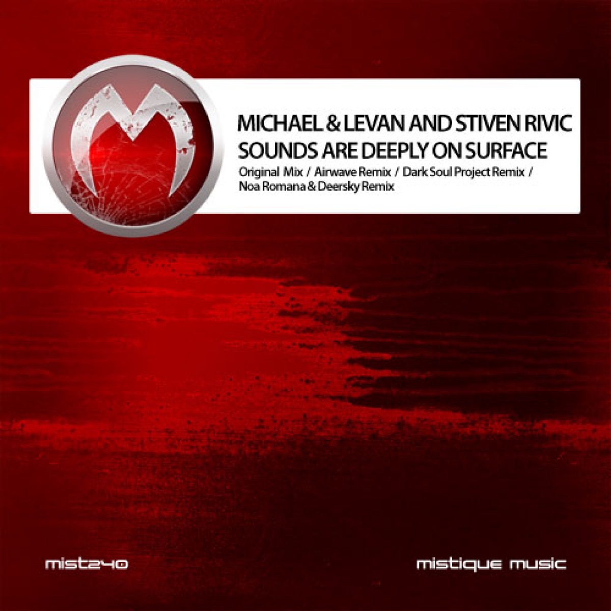 Sounds Are Deeply on Surface by Michael & Levan & Stiven Rivic album cover