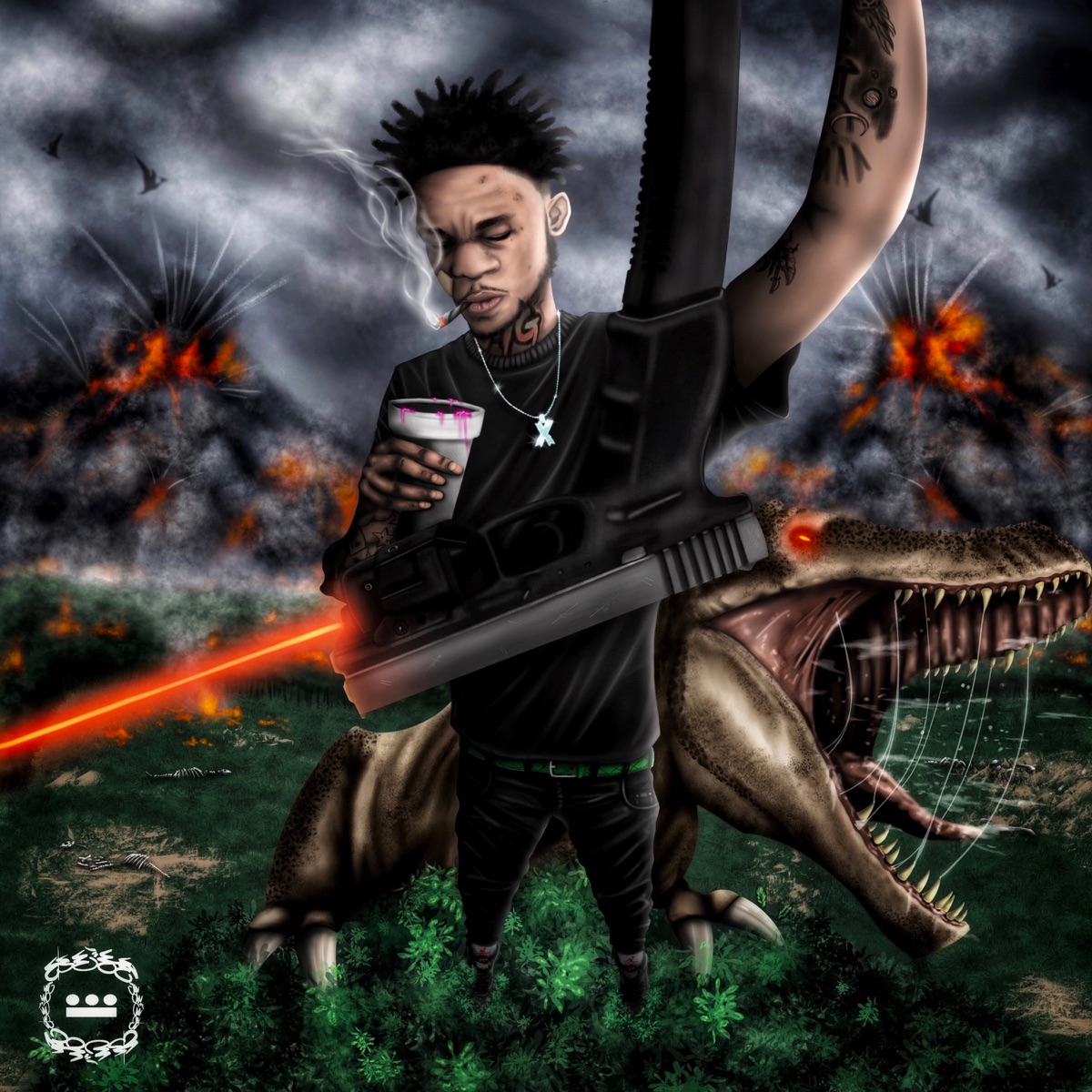 Xrrassic Park by Lil Xelly album cover