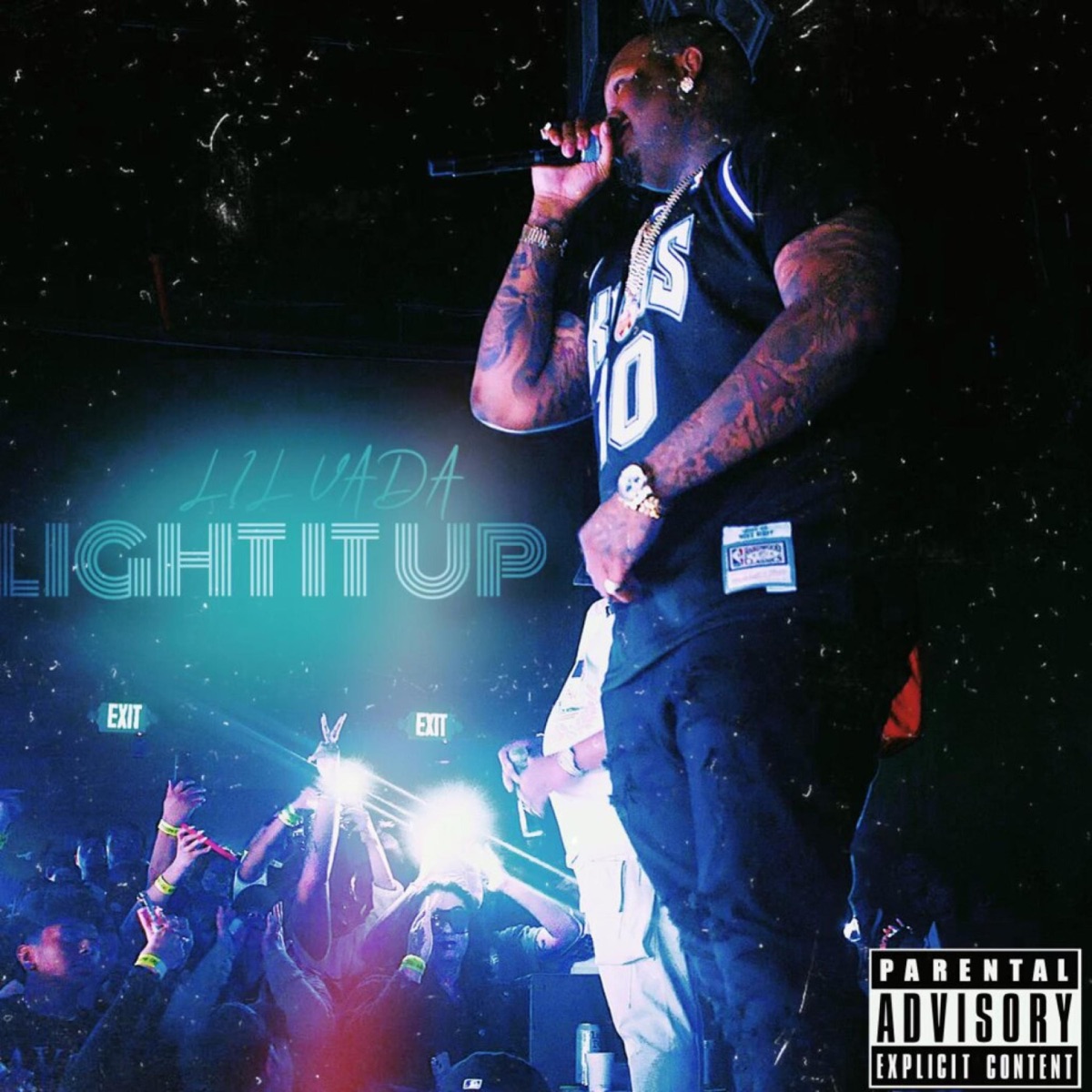 LIGHT IT UP - Single by Lil Vada album cover