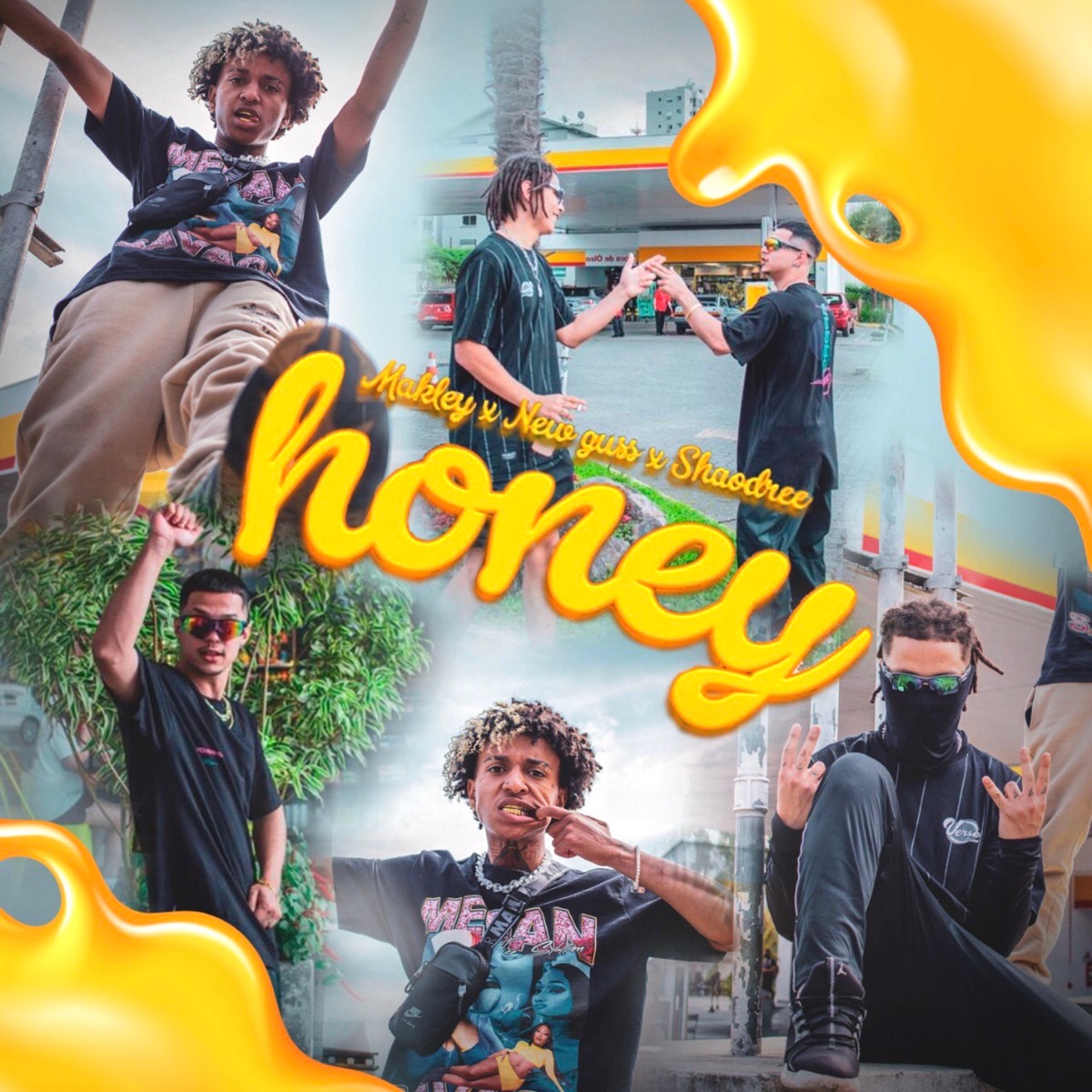 Honey - Single by Makley, New Guss & Shaodree album cover