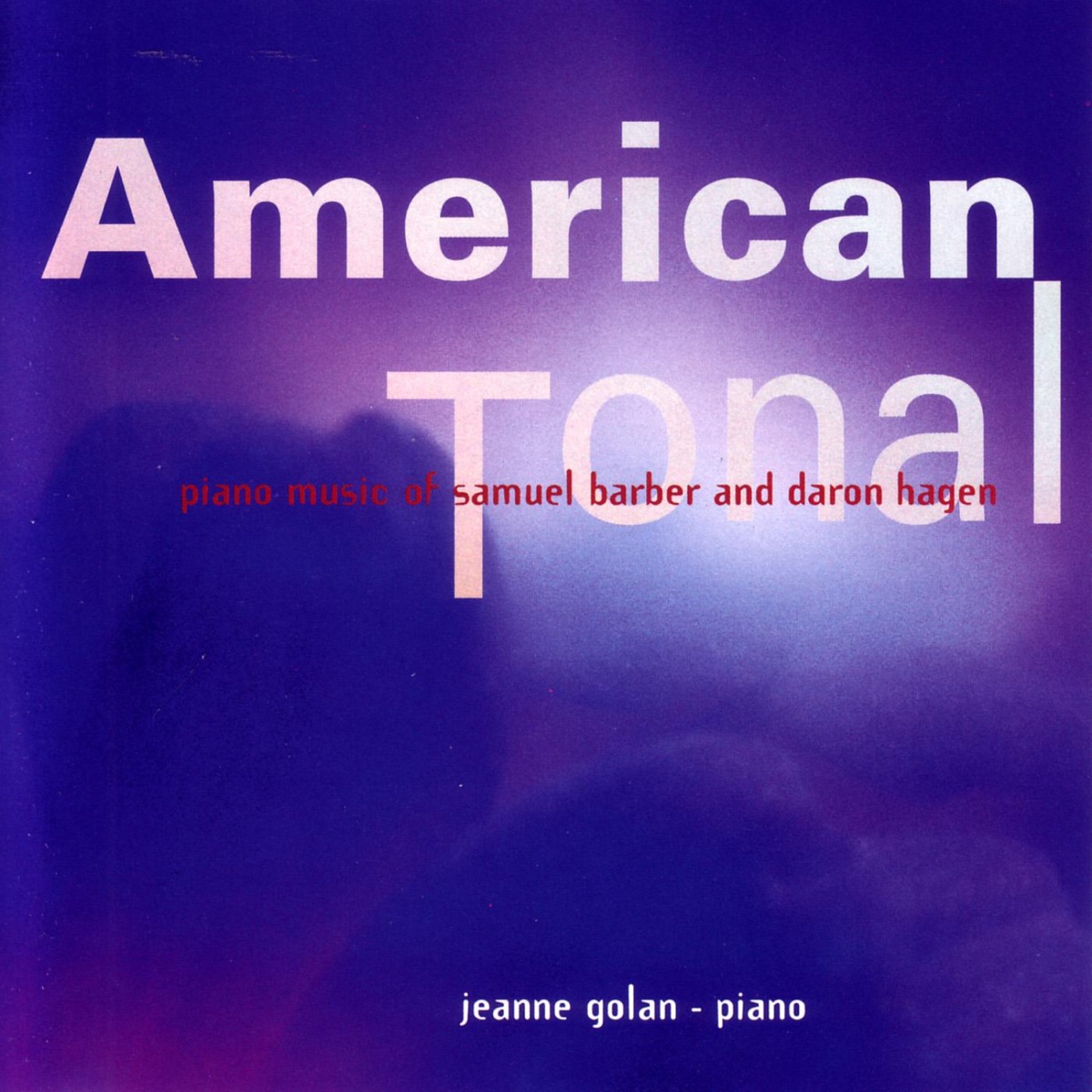 American Tonal by Jeanne Golan album cover
