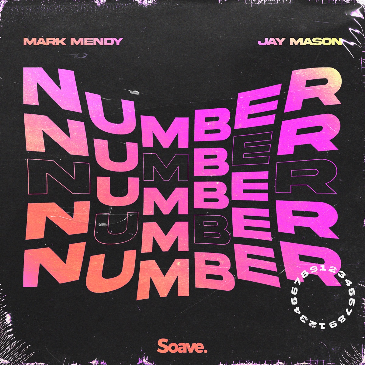 Number - Single by Mark Mendy & Jay Mason album cover