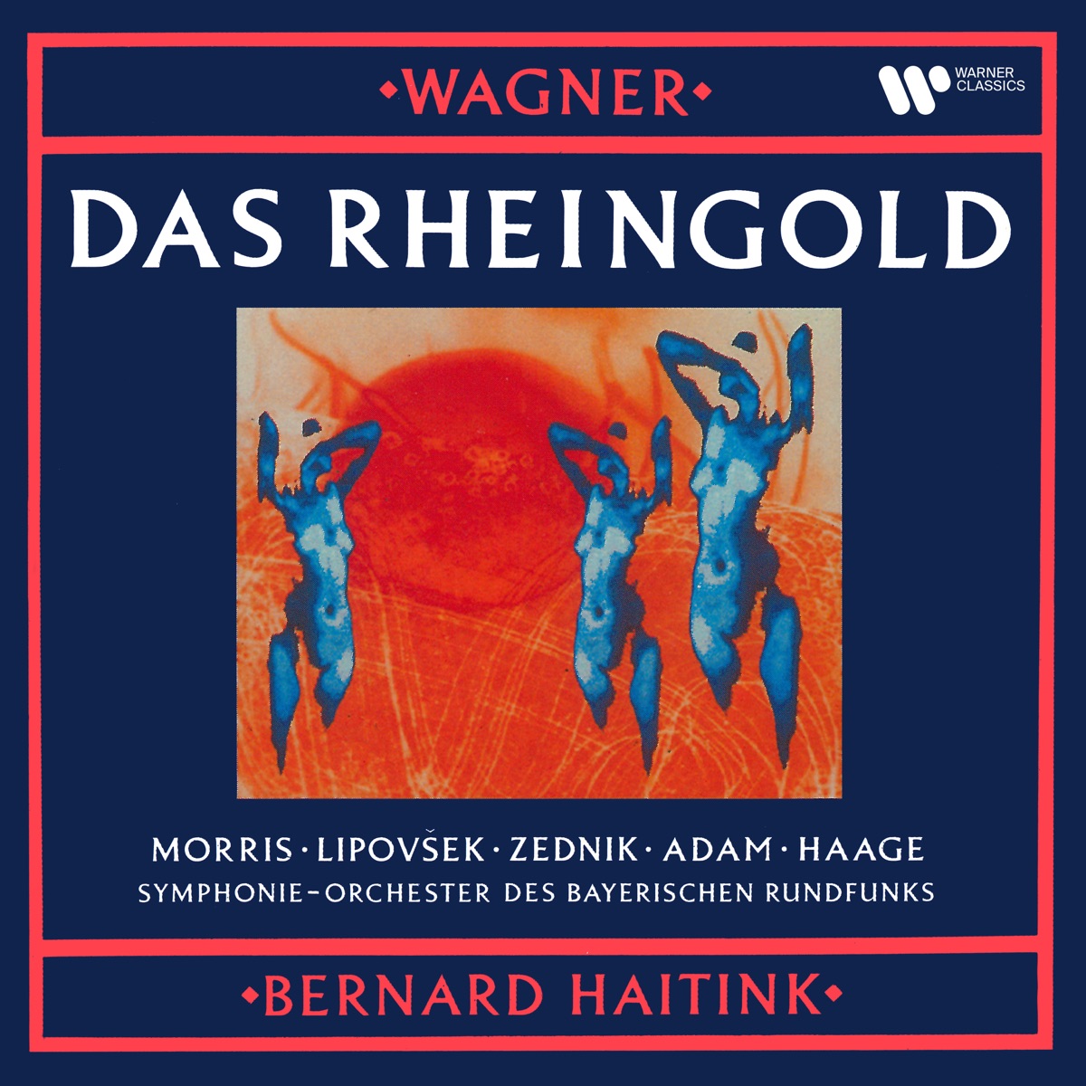 Wagner: Das Rheingold by James Morris, Bernard Haitink, Marjana Lipovšek & Bavarian Radio Symphony Orchestra album cover