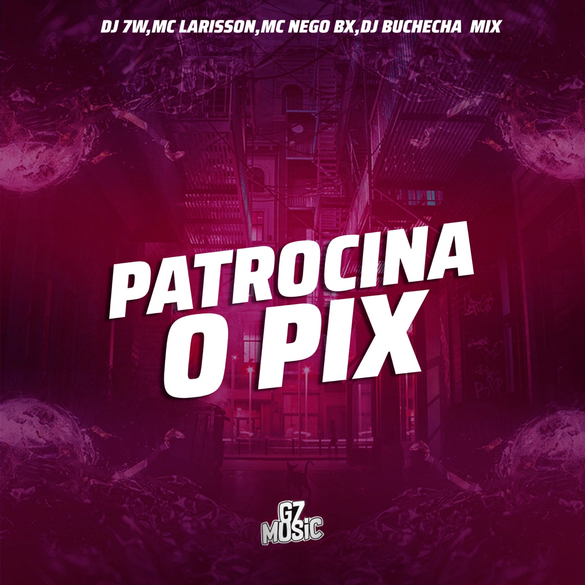 Patrocina o Pix (feat. MC Nego BX, MC Larisson & Dj Buchecha Mix) - Single by Dj 7w album cover