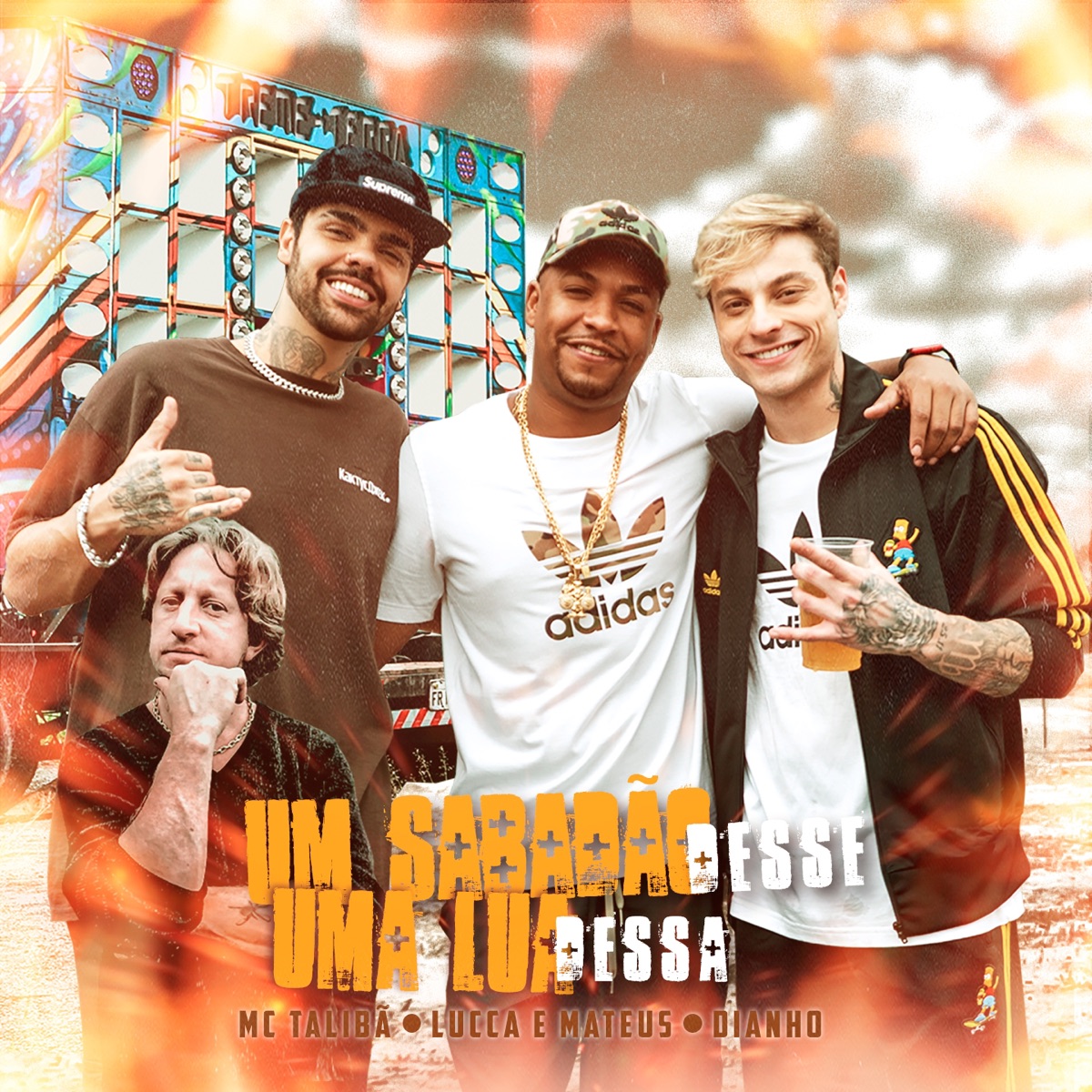 Um Sabadão Desse Uma Lua Dessas (feat. William Santos) [Sertanejo Remix] - Single by MC Talibã, Lucca e Mateus & Dianho album cover