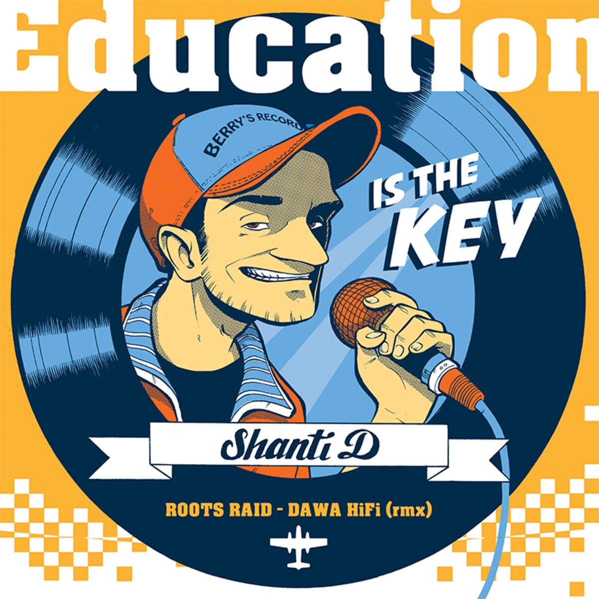 Education Is the Key - EP by Shanti D & Roots Raid album cover