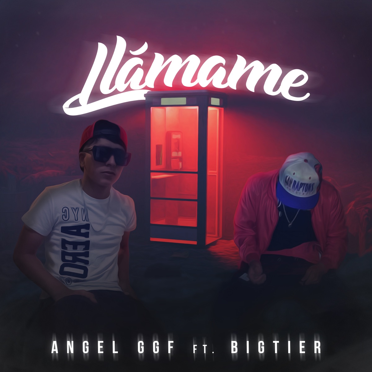 Llamame (feat. Bigtier) - Single by Angel Ggf album cover