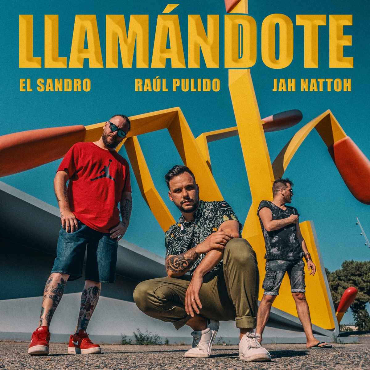 Llamándote (feat. Complikaos) - Single by El Sandro, Jah Nattoh & Raúl Pulido album cover