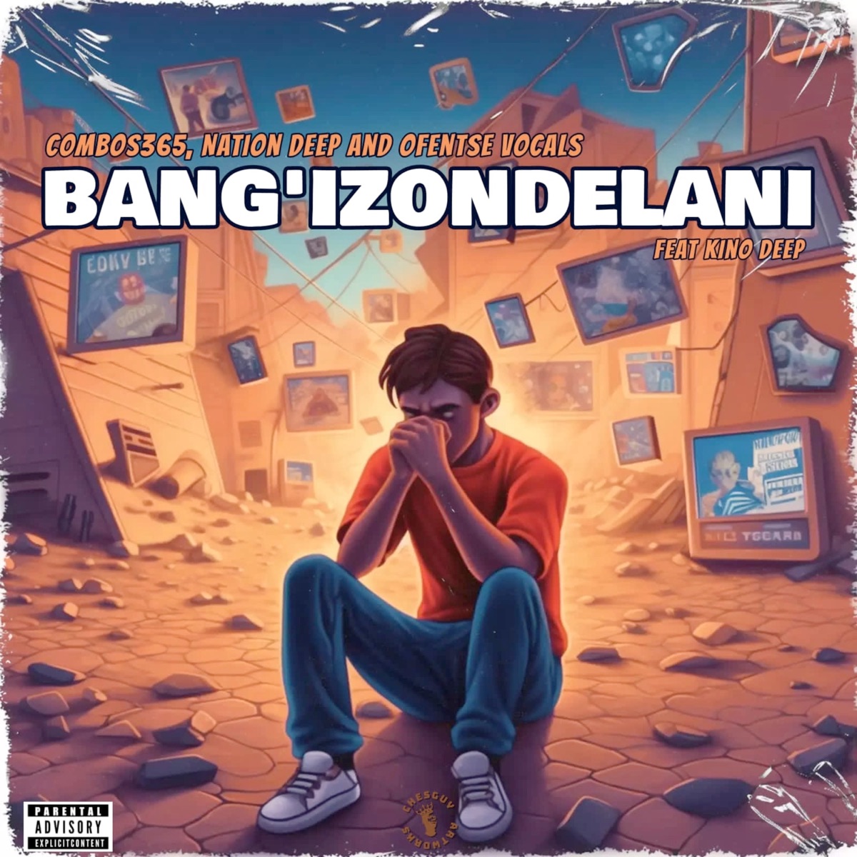 Bangi'zondelani (feat. Kino Deep) - Single by Combos365, Nation Deep & Ofentse Vocals album cover