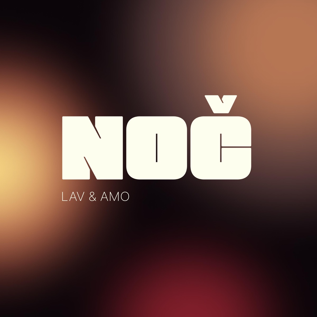 Noč - Single by LAV & Amo Socialec album cover