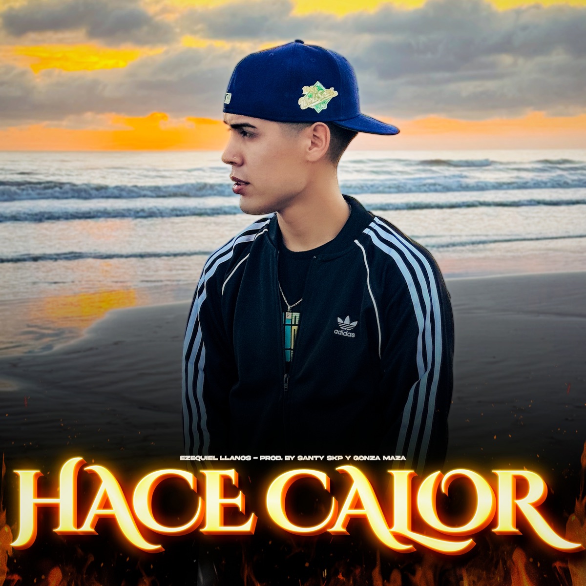 Hace Calor - Single by EZEQUIEL LLANOS, Santi Skp & gonza maza album cover