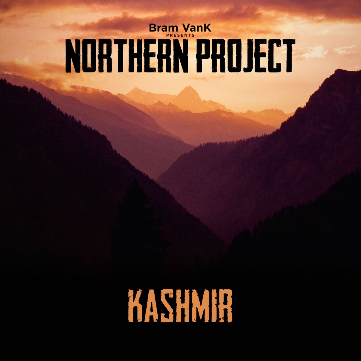 Bram Vank Presents: Kashmir by Northern Project album cover