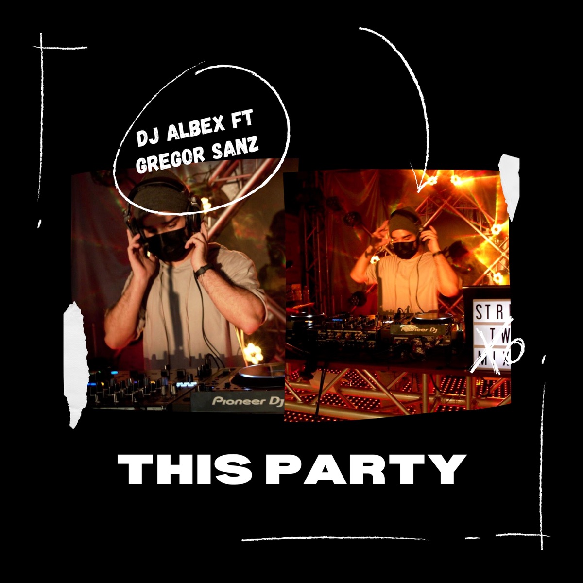 THIS PARTY (feat. Gregor Sanz) - Single by DJ ALBEX album cover