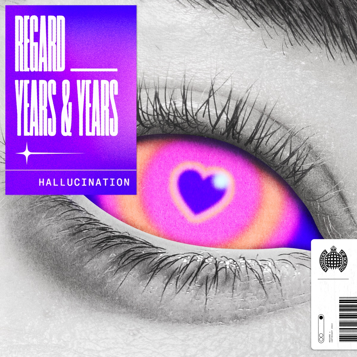 Hallucination - Single by Regard & Years & Years album cover