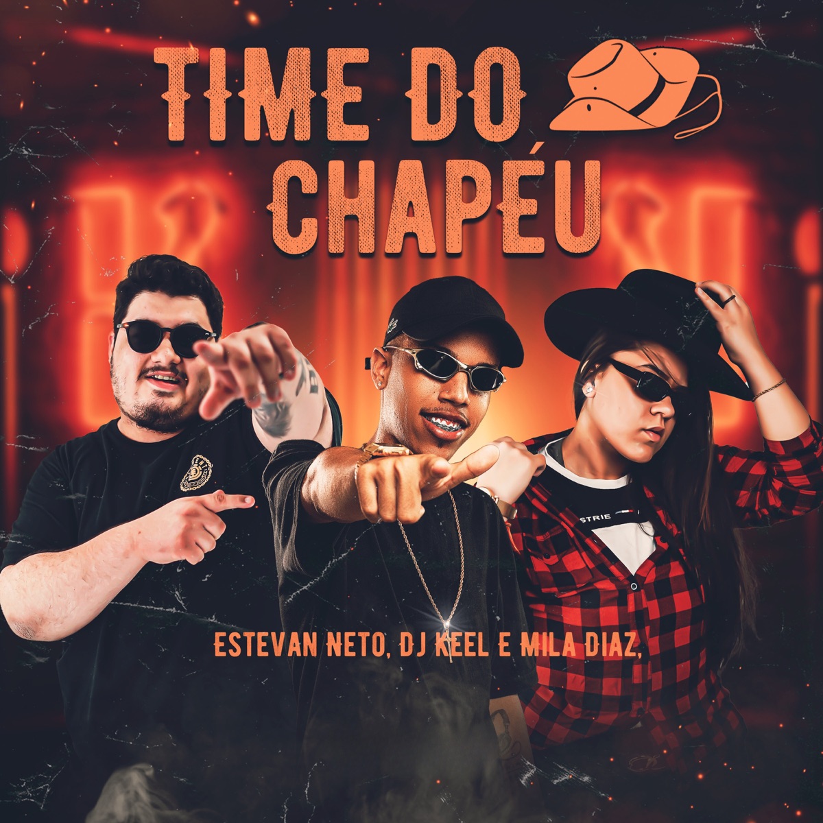 Time do Chapéu (feat. Estevan Neto) [AgroFunk] - Single by Mila Diaz & Dj keel album cover