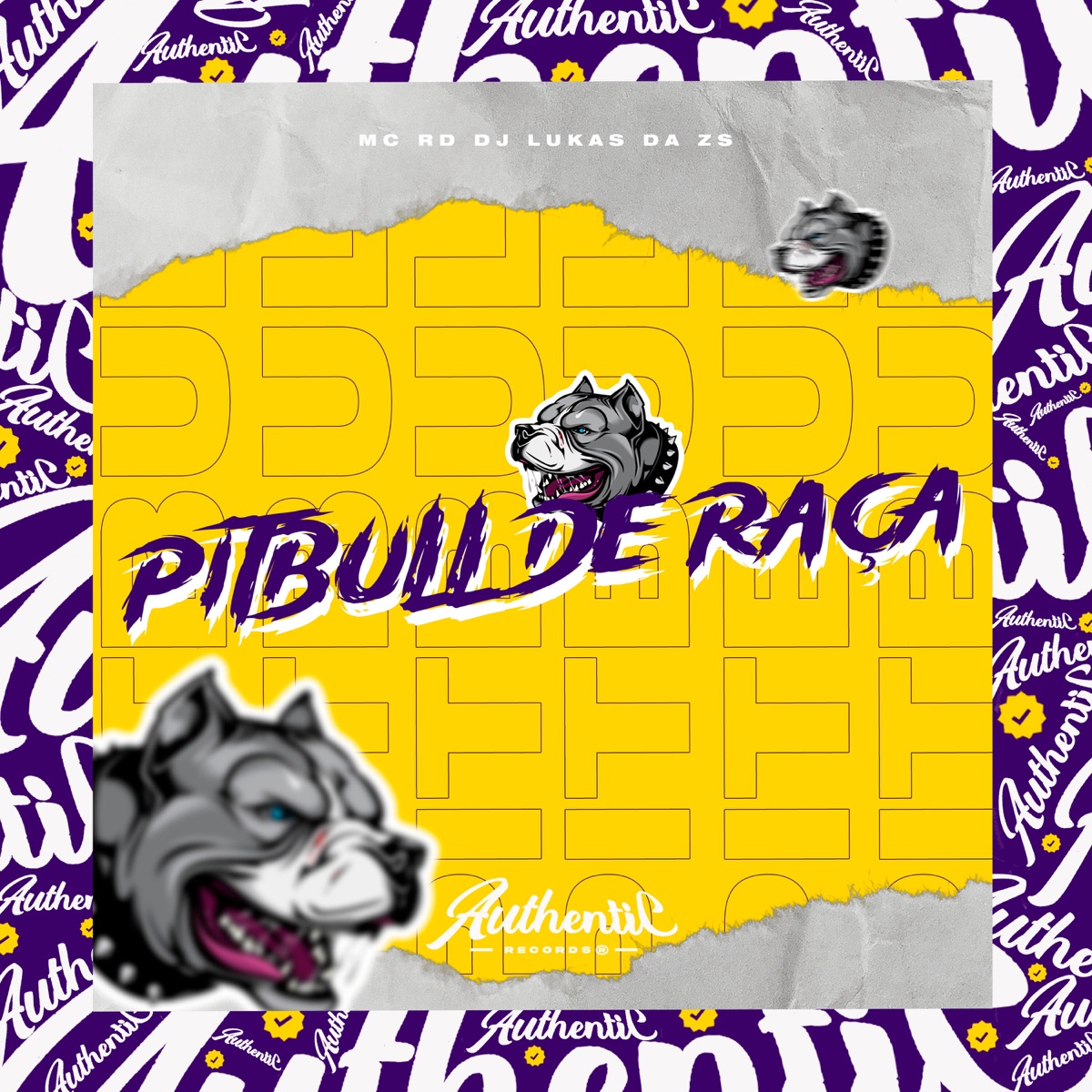 Pitbull de Raça (feat. Mc Rd) - Single by DJ LUKAS DA ZS album cover