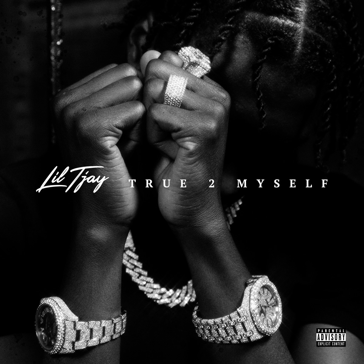True 2 Myself by Lil Tjay album cover