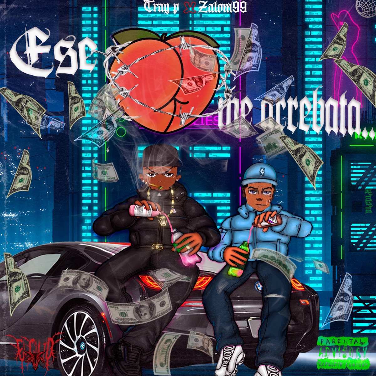 Ese Culo Me Arrebata (feat. Tray-P) - Single by Zatom99 album cover