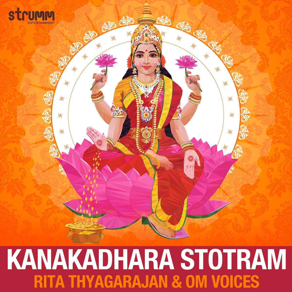Kanakadhara Stotram - Single by Rita Thyagarajan & Om Voices album cover
