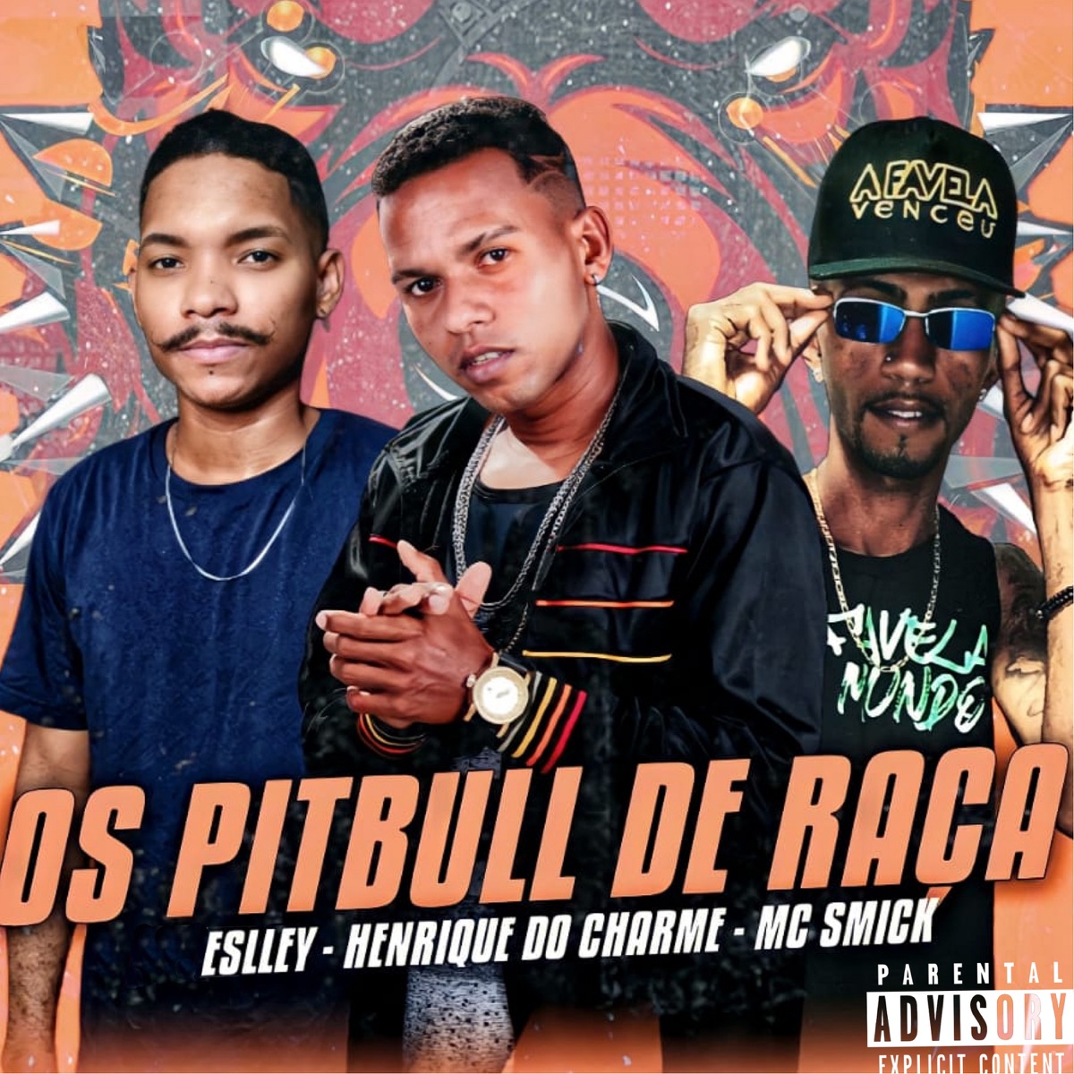 Os Pitbull de Raça - Single by Mc Smick, Eslley no Beat & Henrique do Charme album cover