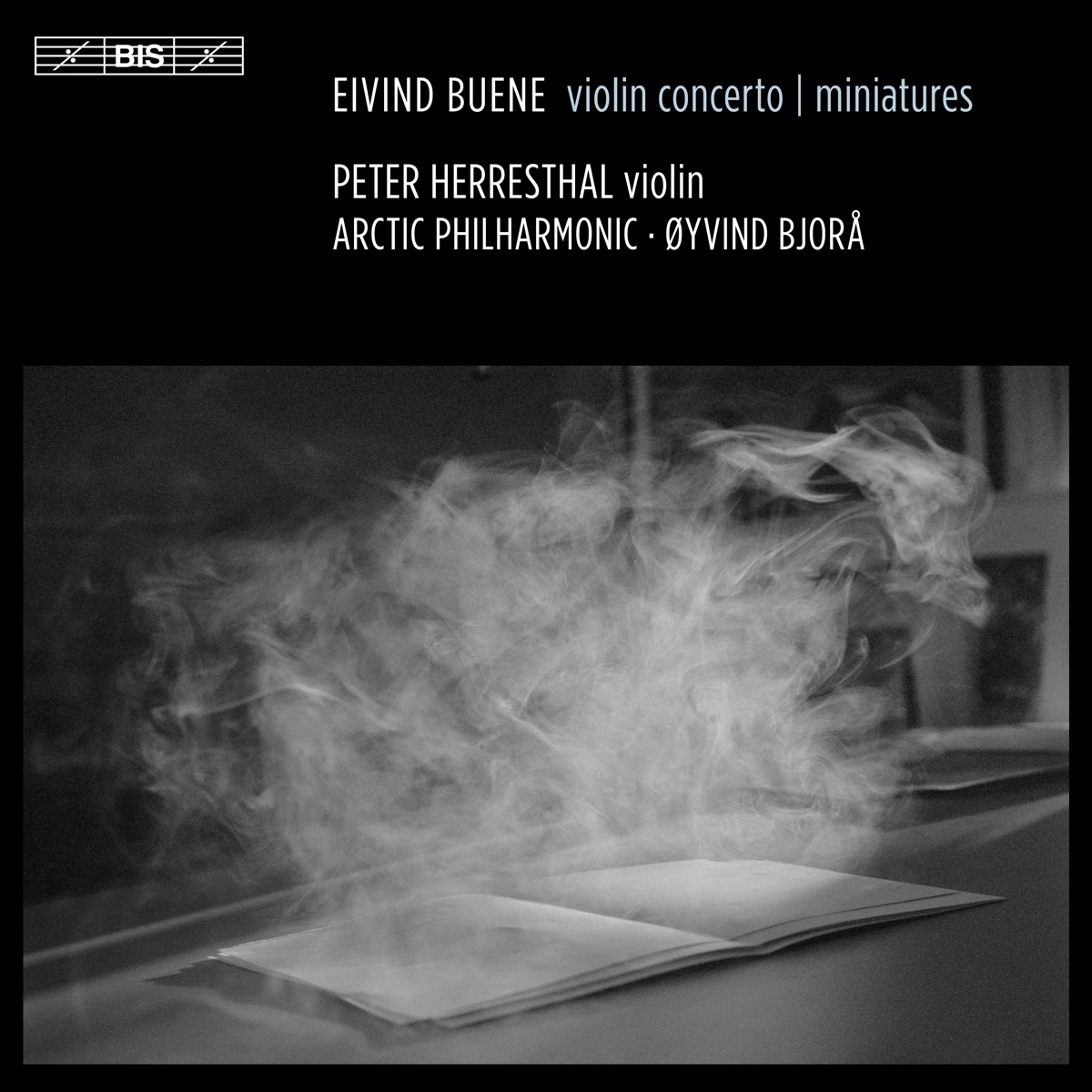 Eivind Buene: Violin Concerto & Miniatures by Peter Herresthal, Øyvind Bjorå & Arctic Philharmonic album cover