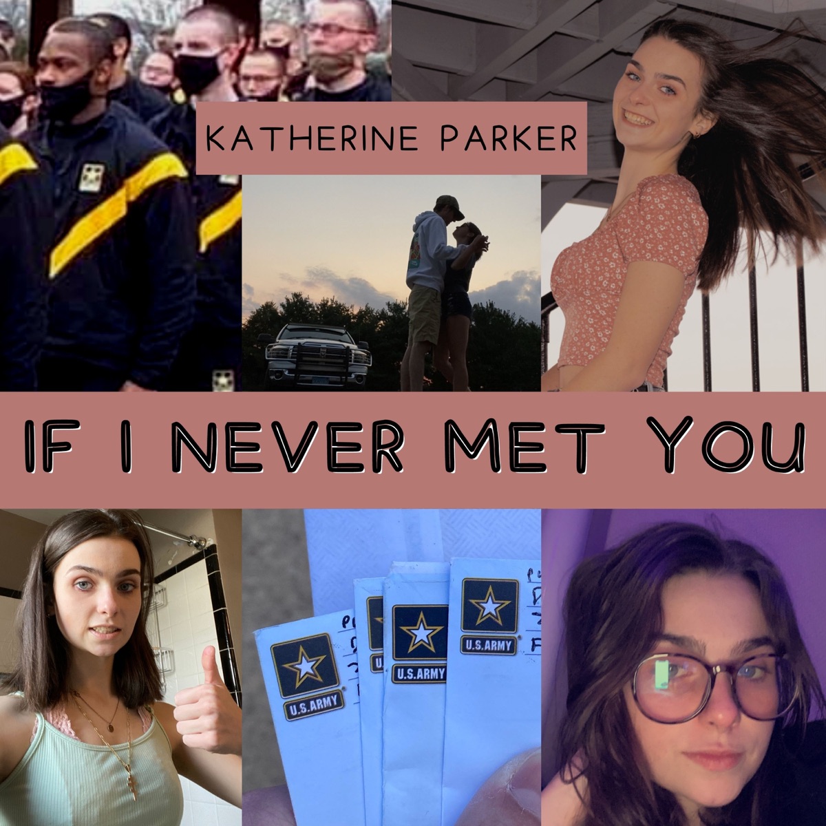 If I Never Met You (Remix) - Single by Katherine Parker album cover
