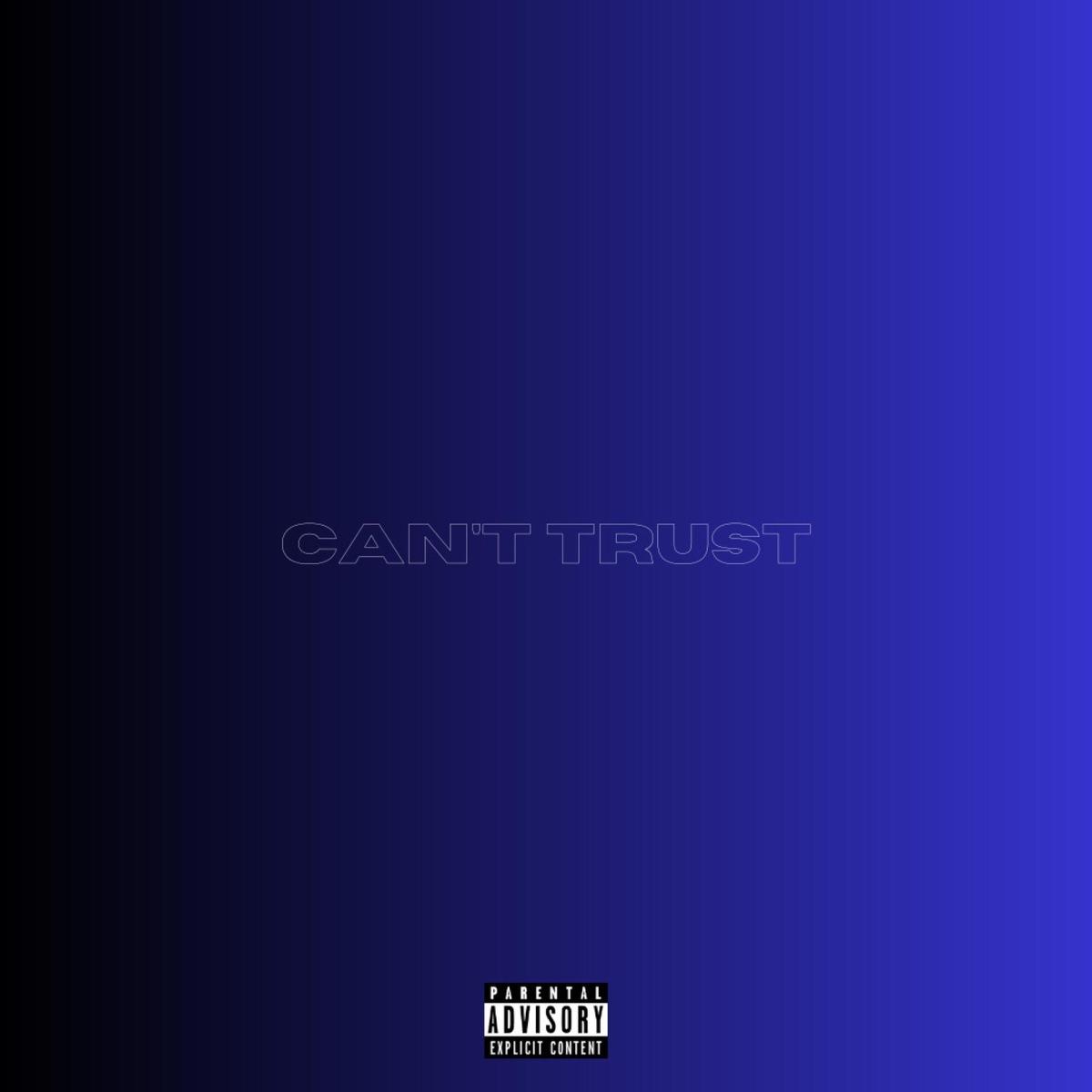 Can't Trust - Single by RAKHT album cover