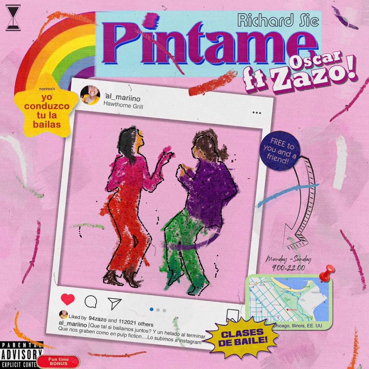 Píntame (feat. DRED BEY) - Single by Richard Sie & Zazo & Gxurmet album cover