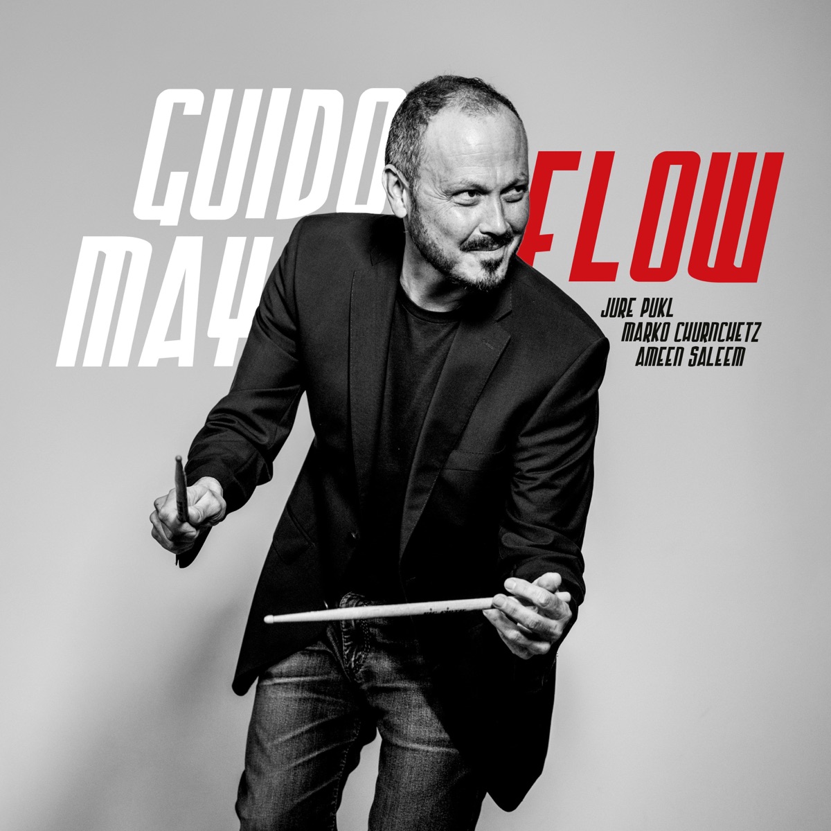 Flow (feat. Jure Pukl, Marko Churnchetz & Ameen Saleem) by Guido May album cover