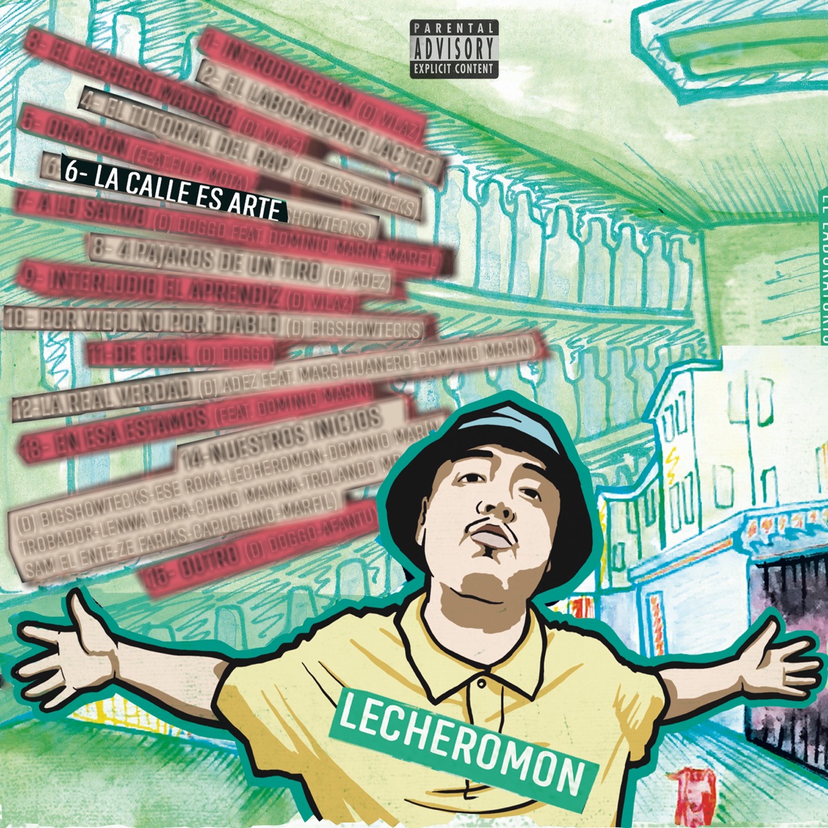 La Calle es Arte - Single by LecheroMon, ZKT1 TRIBU & DJ Bichote album cover