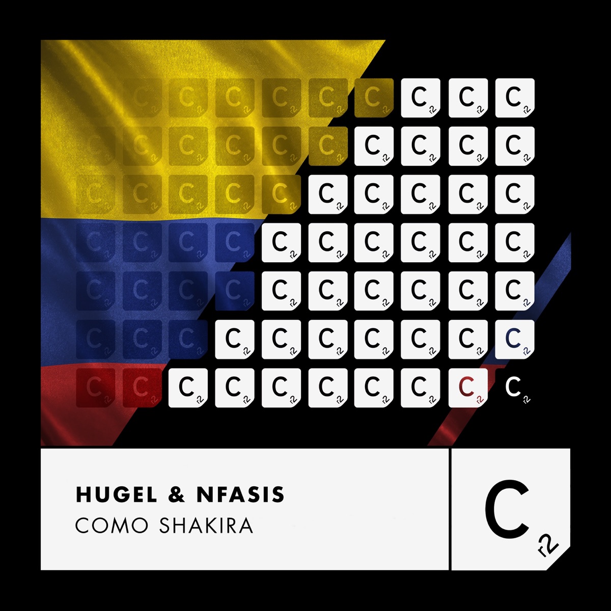 Como Shakira - Single by HUGEL & Nfasis album cover
