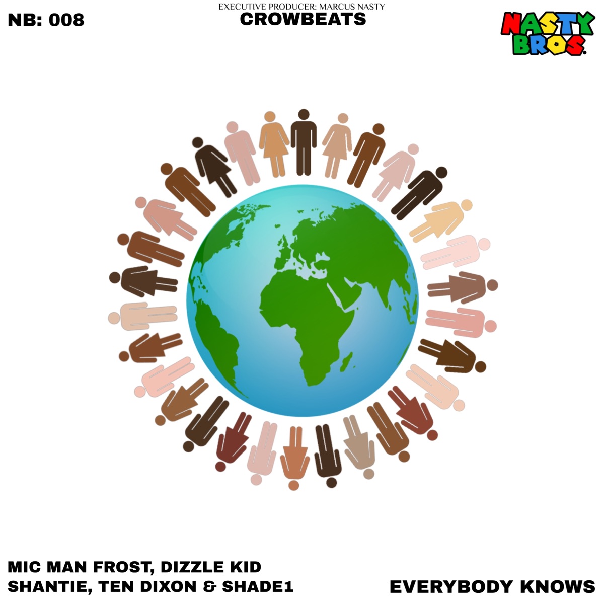 Everybody Knows (feat. Mic Man Frost, Dizzle Kid, MC Shantie, Ten Dixon & Shade1) - Single by The Nasty Bros album cover