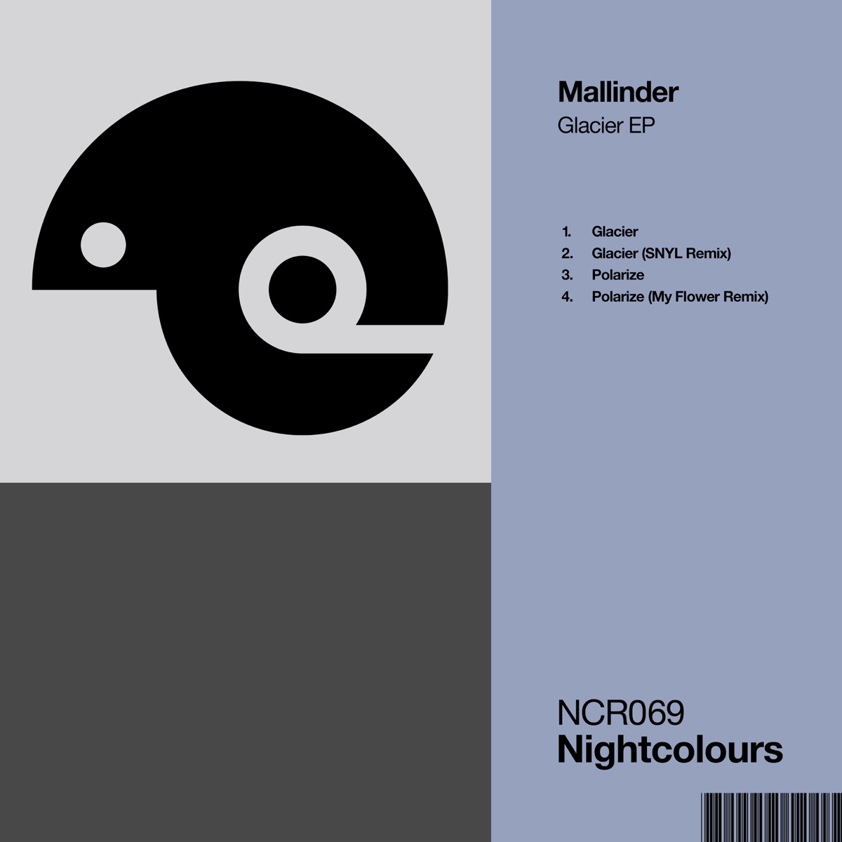 Glacier - EP by Mallinder, SNYL & My Flower album cover
