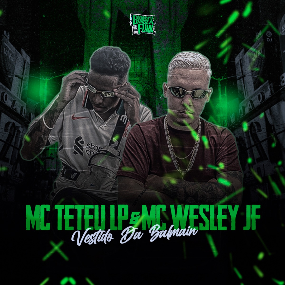 Vestido de Balmain (feat. Mc TeTeu LP) - Single by Mc Wesley JF album cover