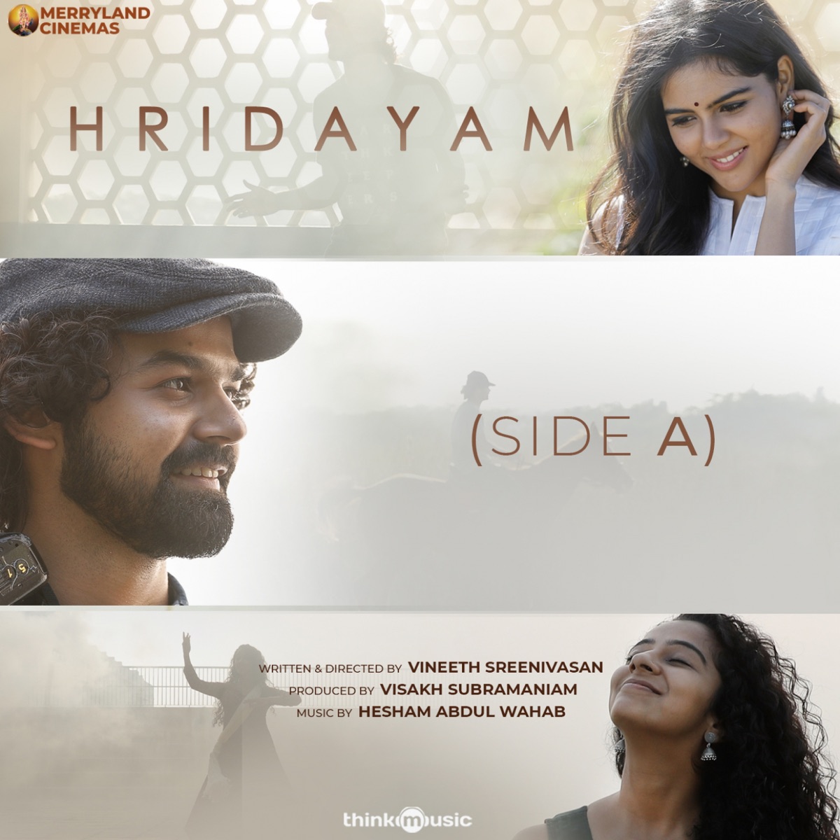 Hridayam (Side A) [Original Motion Picture Soundtrack] by Hesham Abdul Wahab album cover