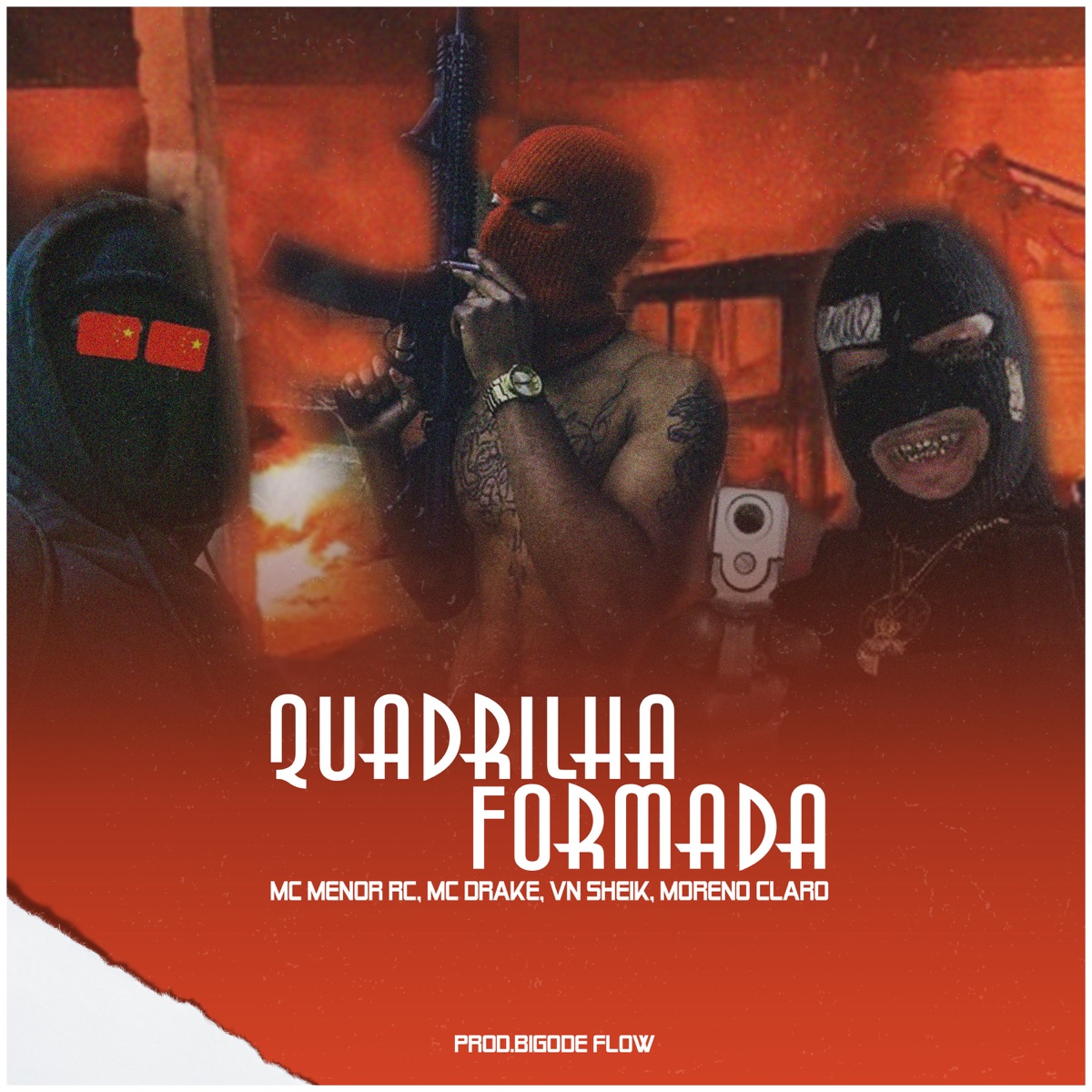 Quadrilha Formada - Single by Moreno Claro, Mc Menor RC, Mc Drake & VN Sheik album cover