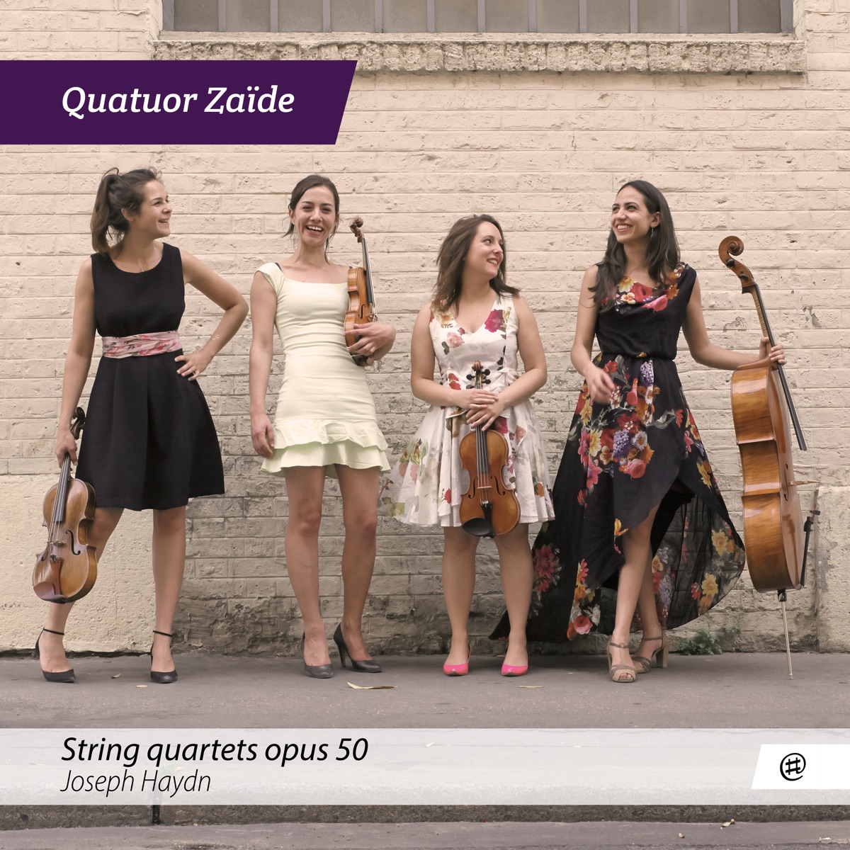 Joseph Haydn:  String Quartets, Op. 50 by Quatuor Zaïde album cover