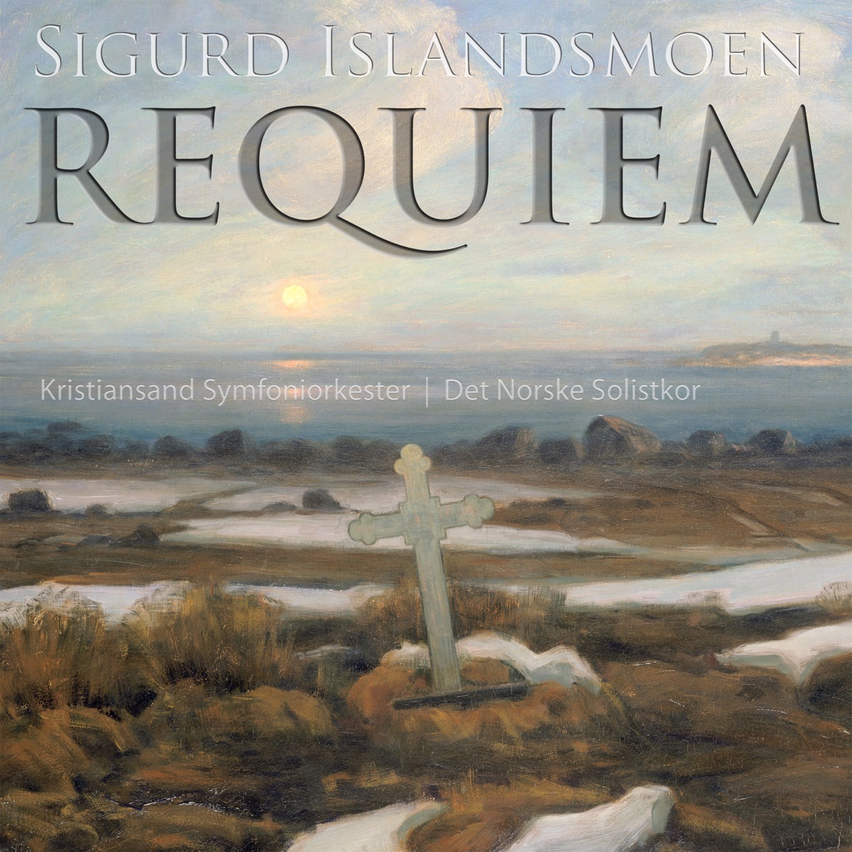 Islandsmoens Requiem by Kristiansand Symfoniorkester album cover