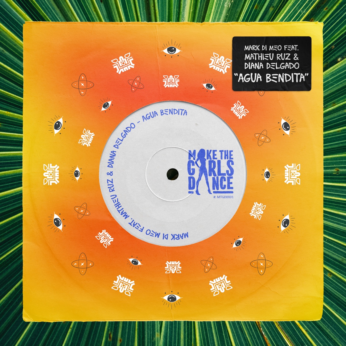 Agua Bendita - Single by Mark Di Meo, Mathieu Ruz & Diana Delgado album cover
