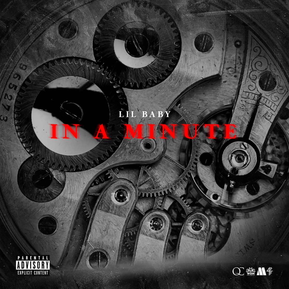 In A Minute - Single by Lil Baby album cover artwork