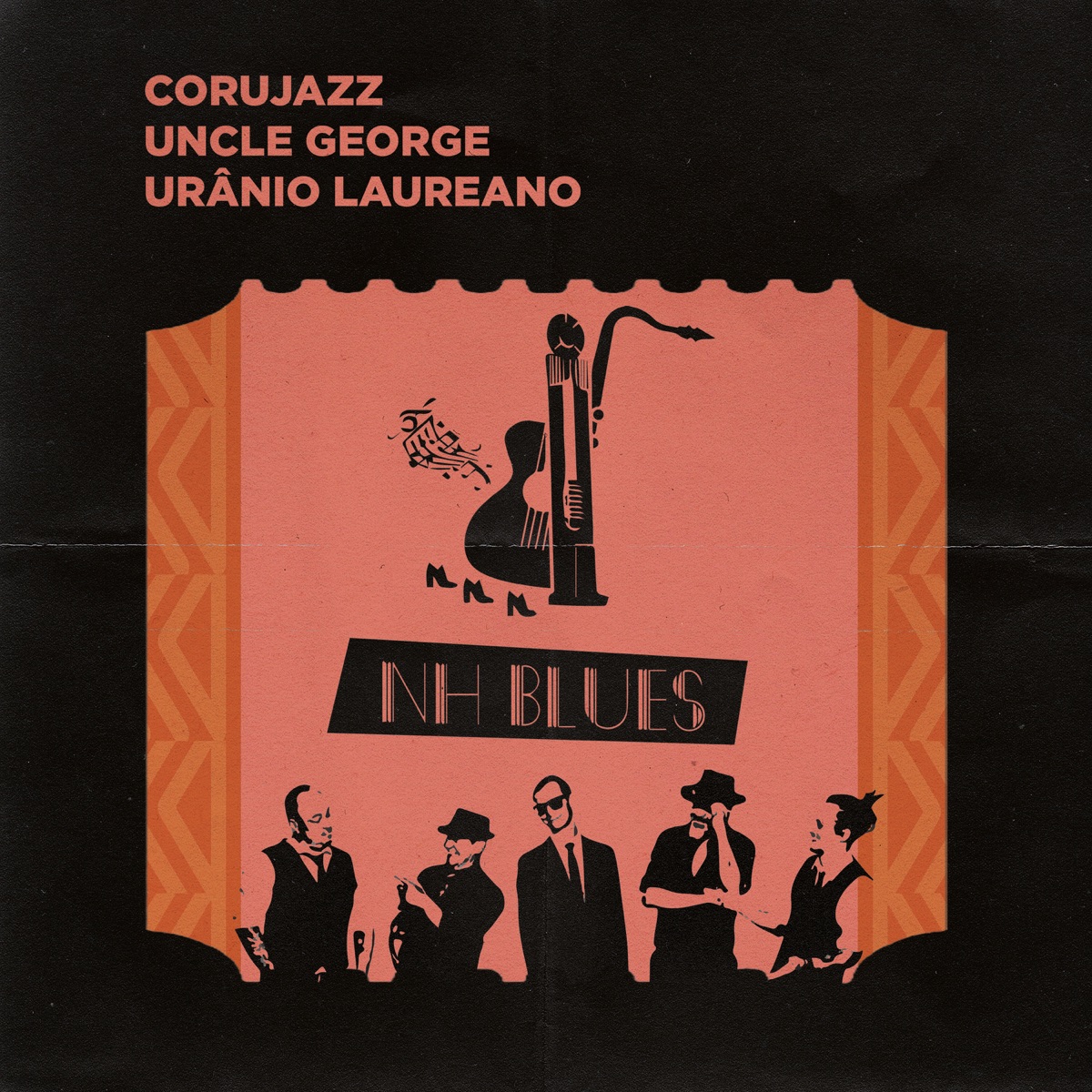 Novo Hamburgo Blues - Single by Corujazz, Uncle George & Urânio Laureano album cover