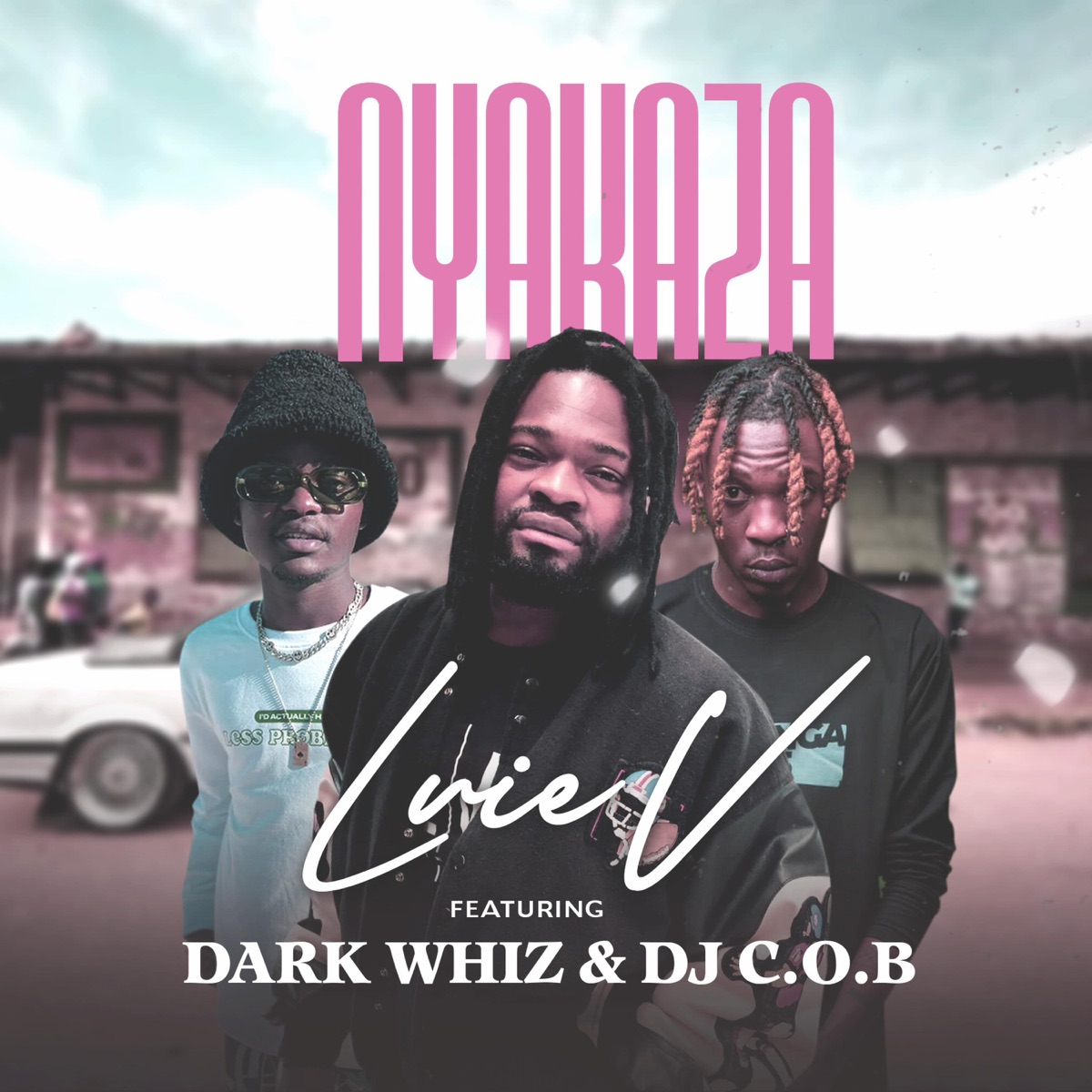 Nyakaza (feat. Dark Whiz & DJ C.O.B) - Single by Luie V album cover
